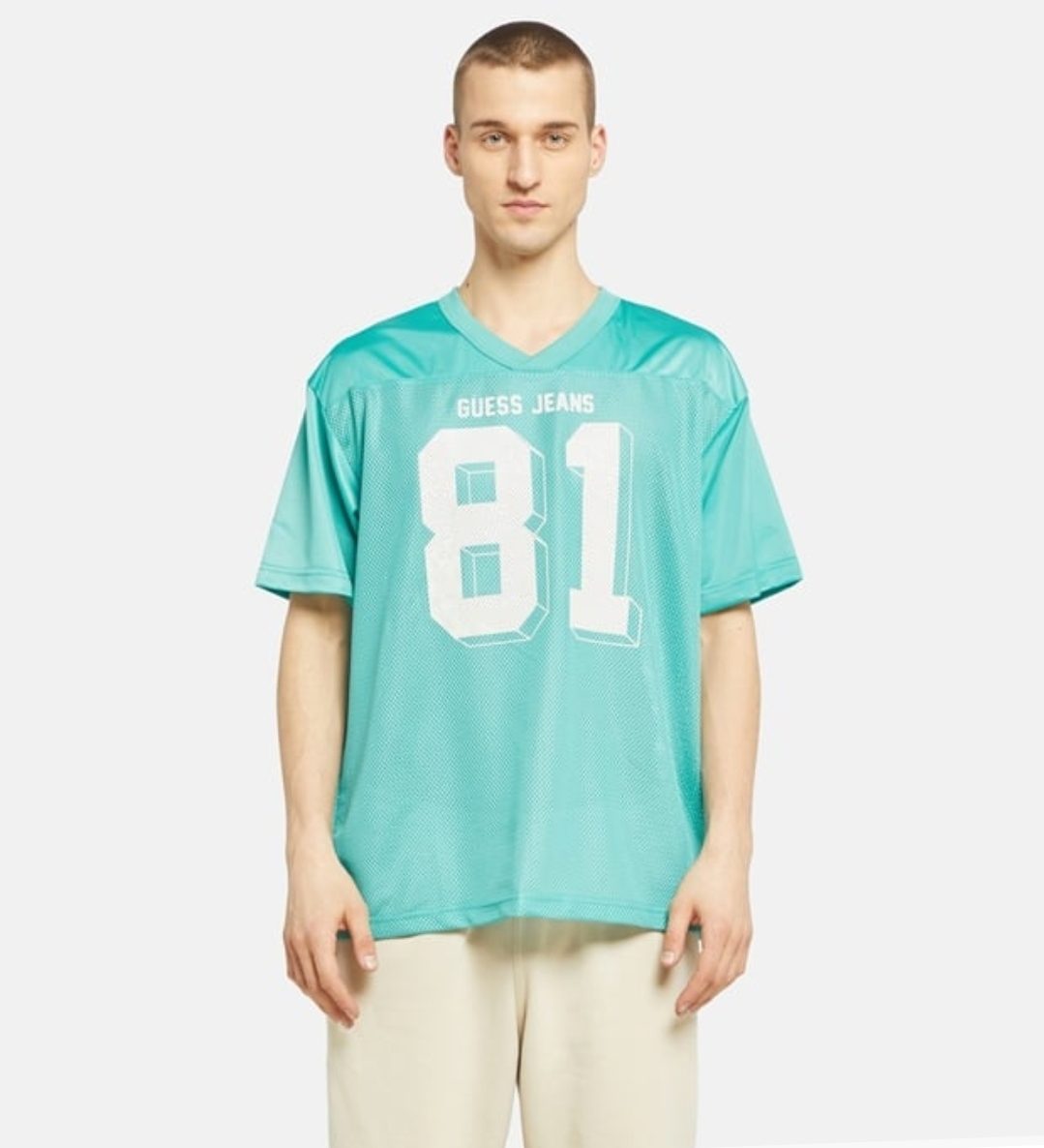 T-shirt Guess jeans #81 bleu