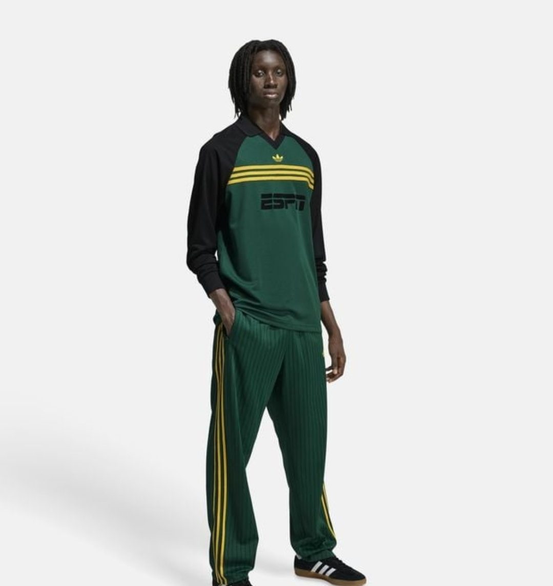 Pantalon de survêtement Adiddas Firebird Vert Foncé